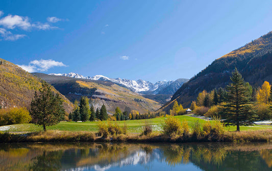 Vail Landscape Water Reflection Photos