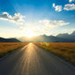 Wyoming Road Landscape Photos