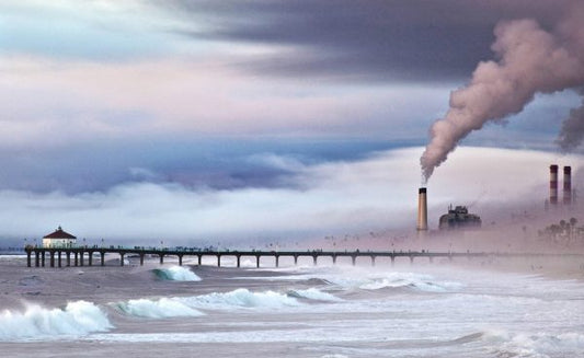 Heaven and Hell - Manhattan Beach Smokestacks