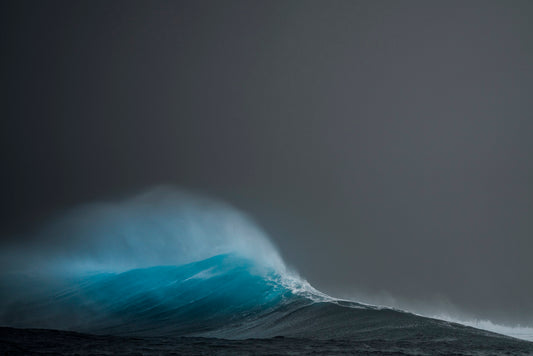 Now or Never - Tahiti Ocean Wave Night Photos