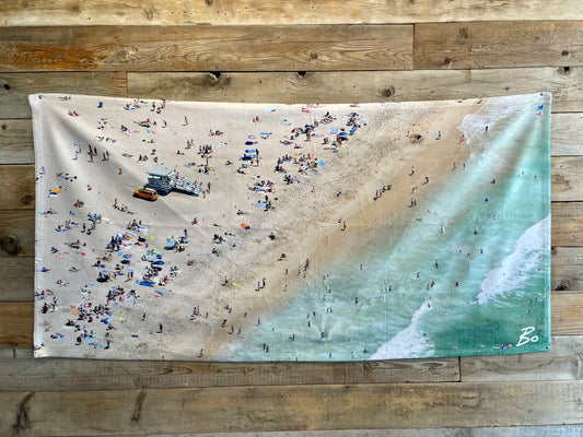 Sand Crabs Beach Towel