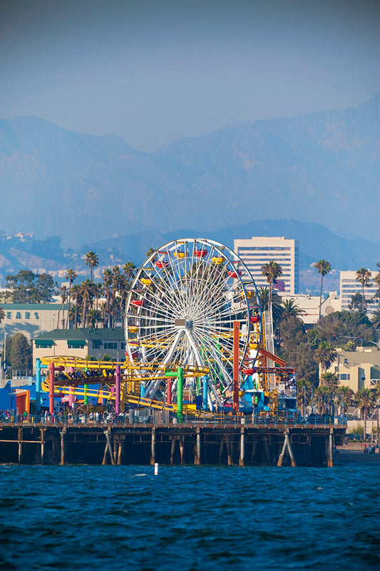 Summerland - Santa Monica Pier Ferris Wheel Photos