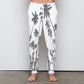 Can I Kick It Palm Print Black White Joggers