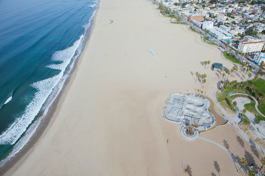 Going Back to Cali - Venice Beach Aerial Photo