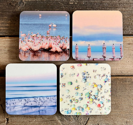 The Pink Side of Life Coasters